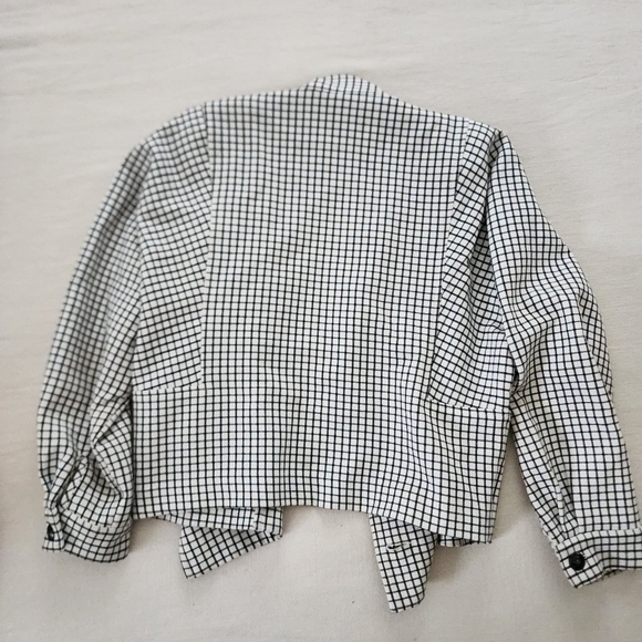 Cabi grid blazer jacket medium women's - Picture 8 of 8